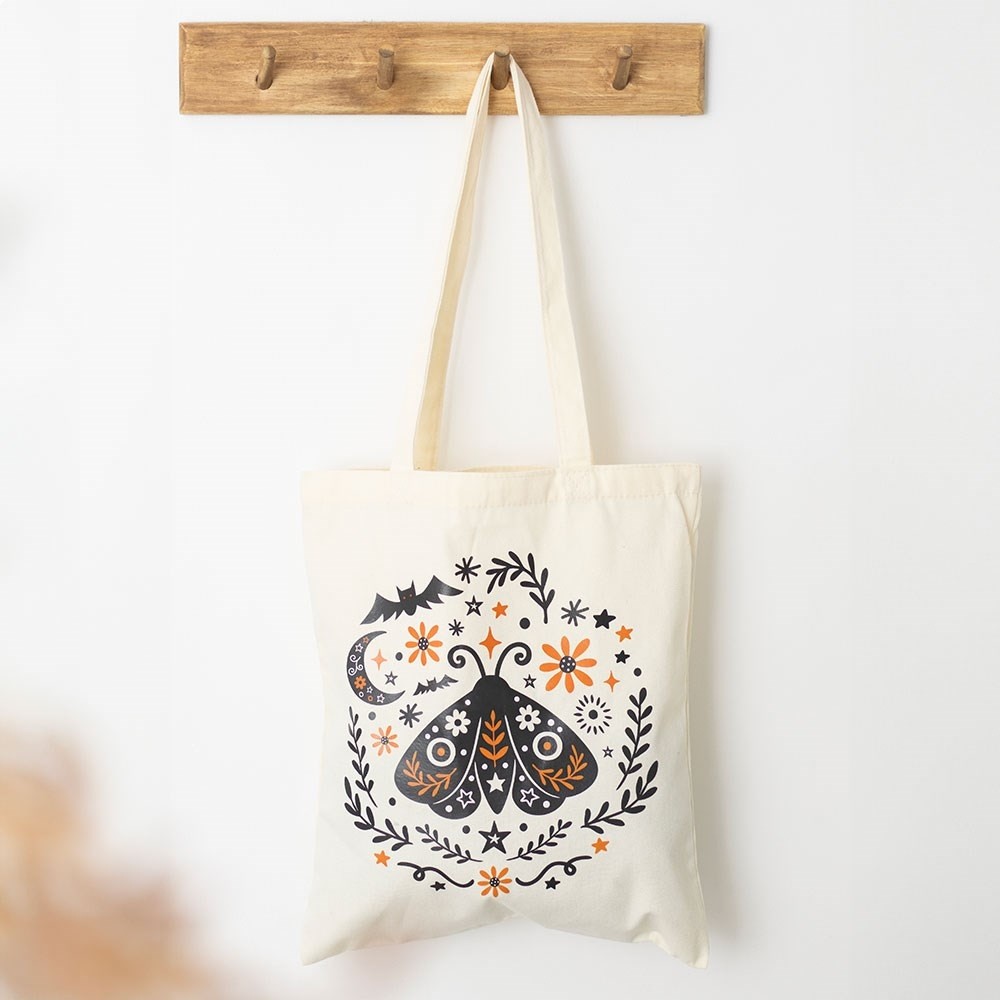 Something Different - Folk Moth Tote bag - Multicolours